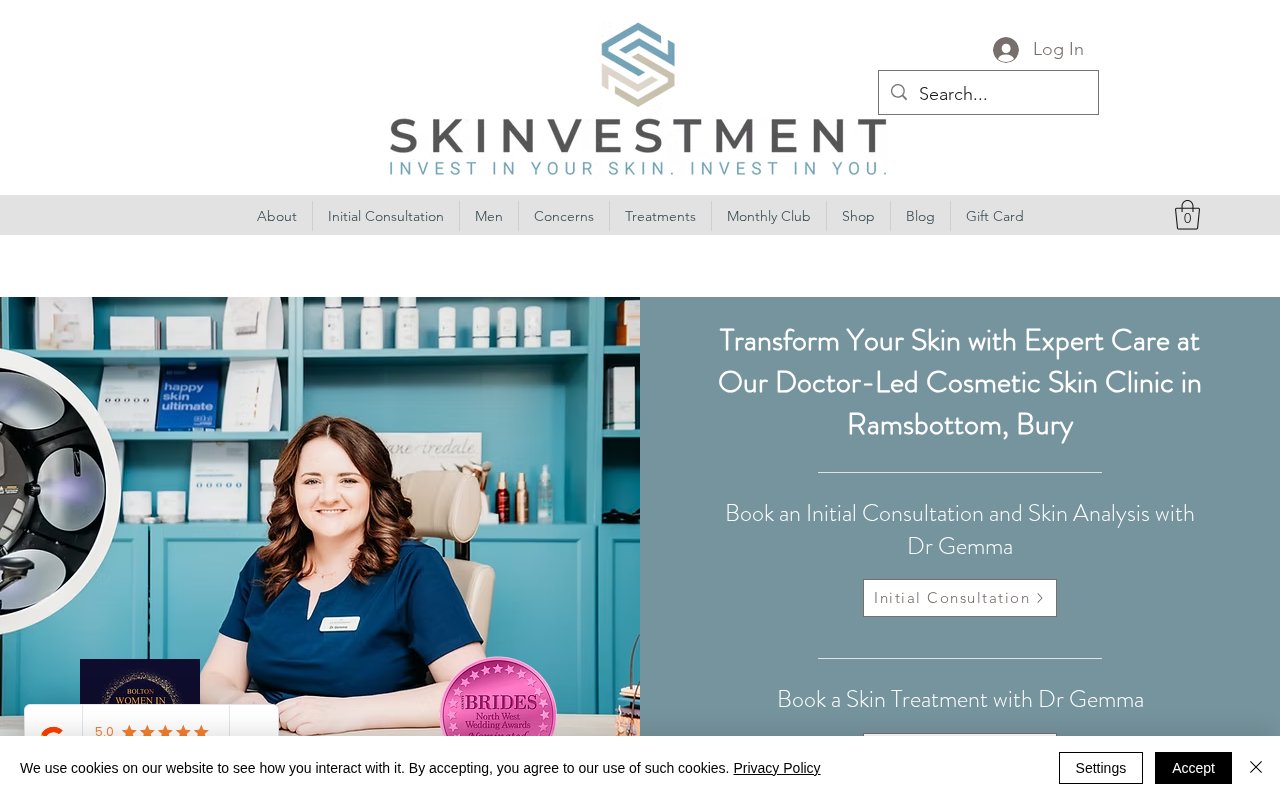 Skinvestment website screenshot